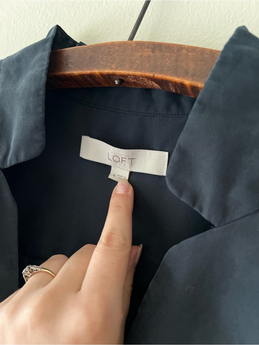 Buttery Soft Pleated Deep Muted Blue Wrap Dress with Tie Waist - Picture 12 of 15